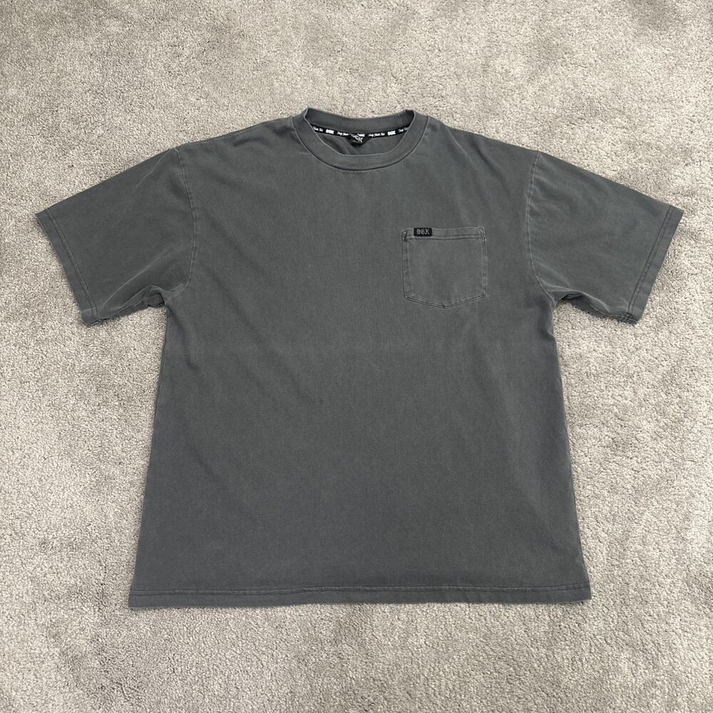 DGK Skateboard Pocket Shirt Men’s Size Large Low Rider Gray Spider Web Y2K